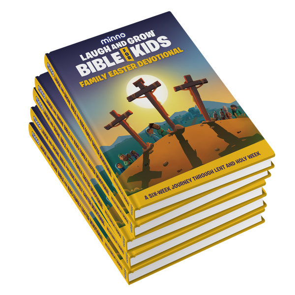 Laugh and Grow Bible for Kids Family Easter Devotional BUNDLE (LARGE 30)