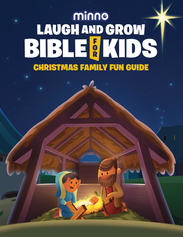 Minno Laugh and Grow Bible for Kids Christmas Family Fun Guide